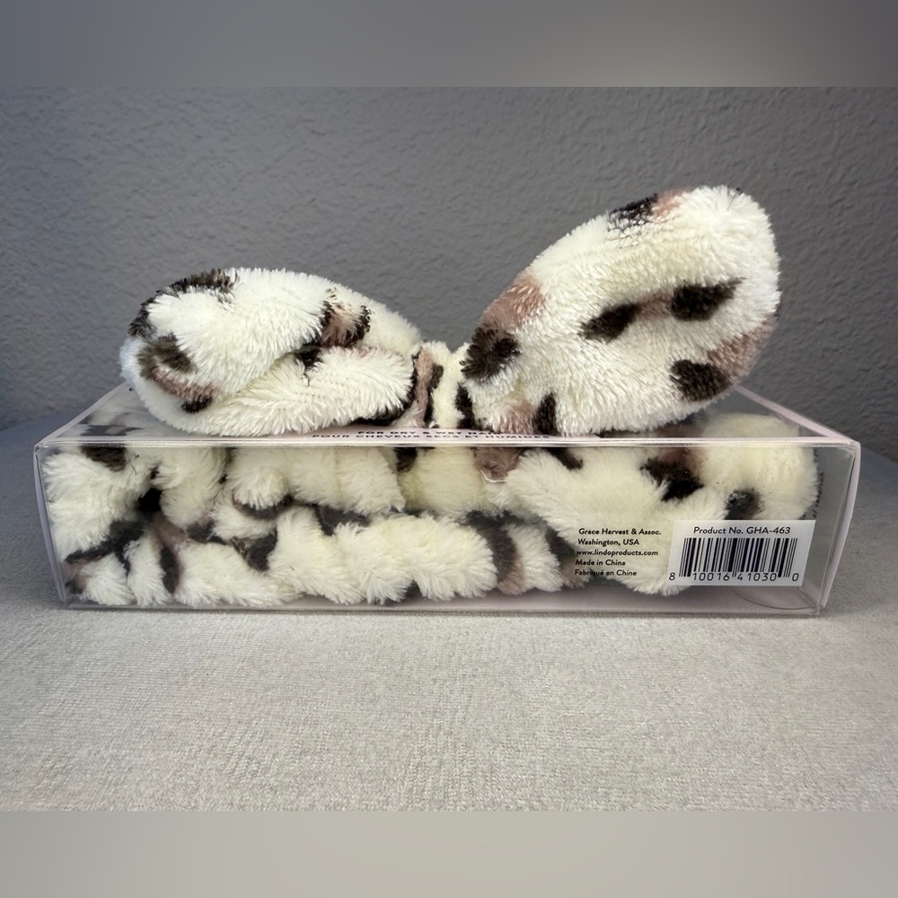 Face Wash Headband, Cheetah Print — Lindo - Picture 7 of 11
